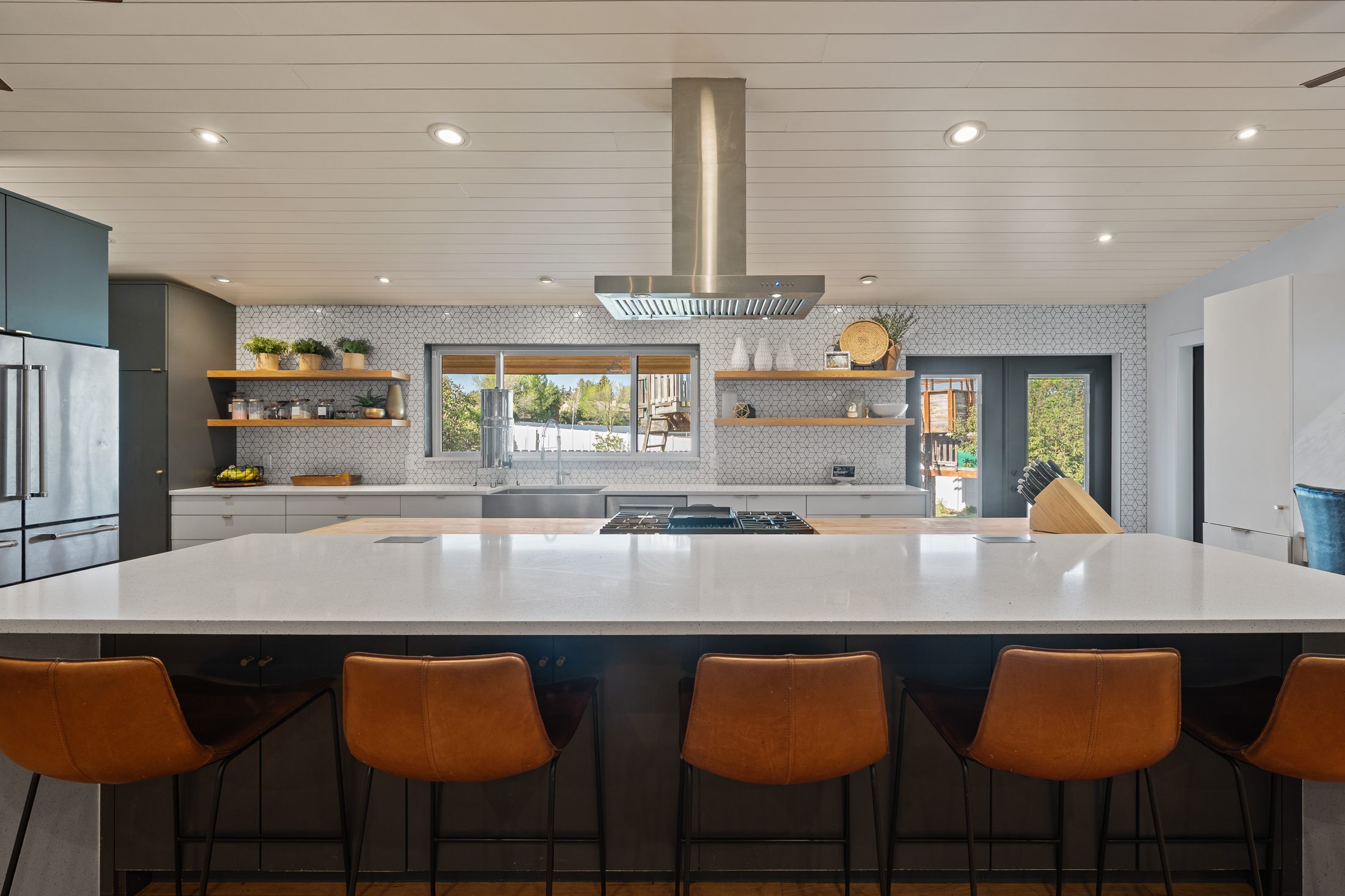 Galley kitchen in a Southeast Idaho home